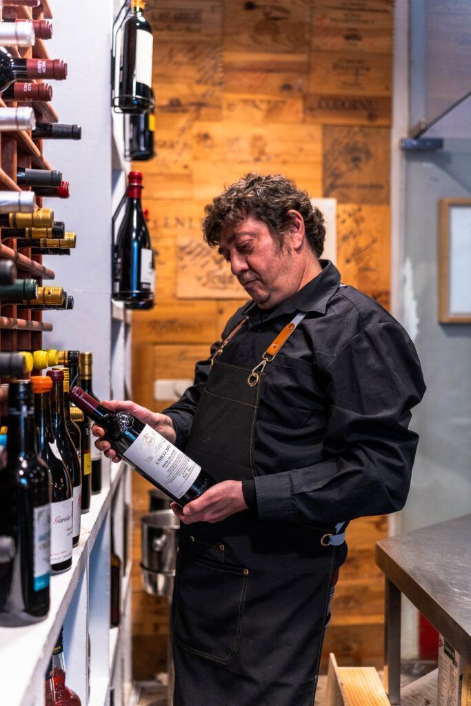 Sommelier Galardonado Restaurante centro Madrid taberneros